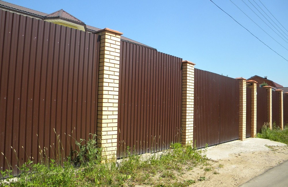Купить Забор из Кирпича